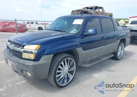 2002 Chevrolet Avalanche 1500 из США, поврежденный, VIN 3GNEK13T72G174634